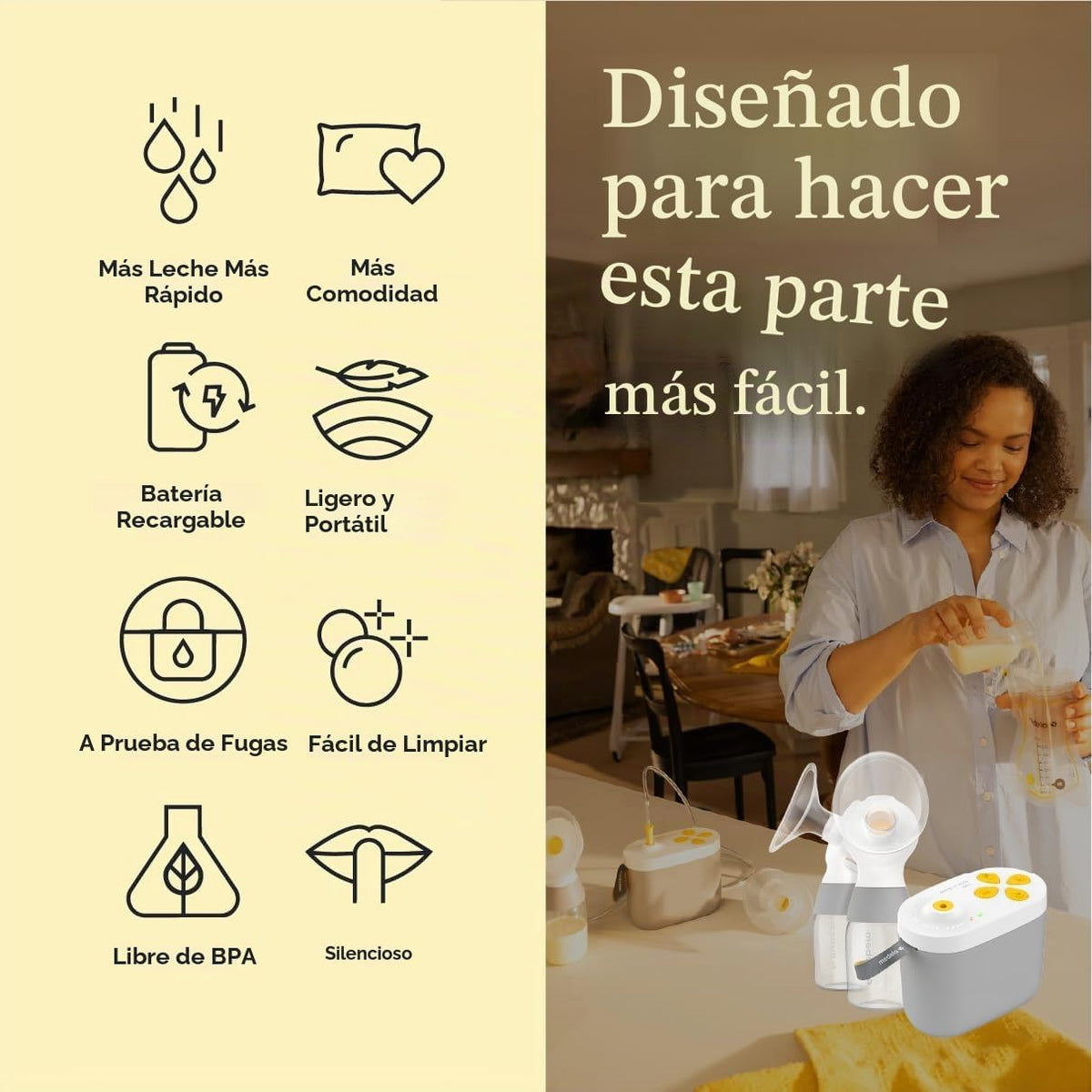 Medela Pump in Style Pro+ Extractor de leche eléctrico doble, grado...