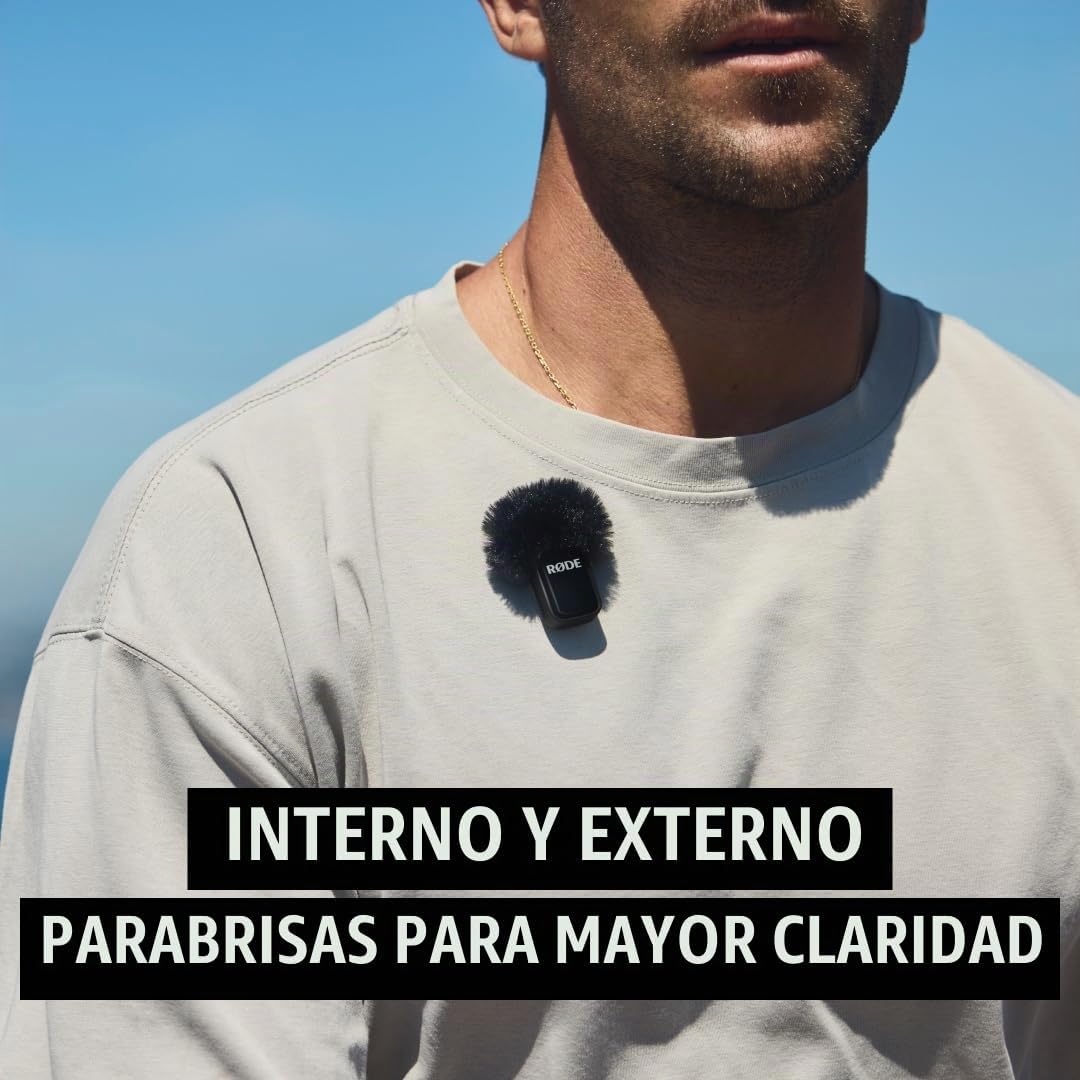 RØDE Wireless Micro - Kit de cámara de micrófono inalámbrico compac...