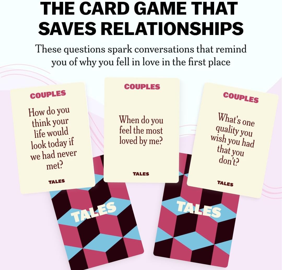 TALES 150 tarjetas de inicio de conversación, edición para parejas,...