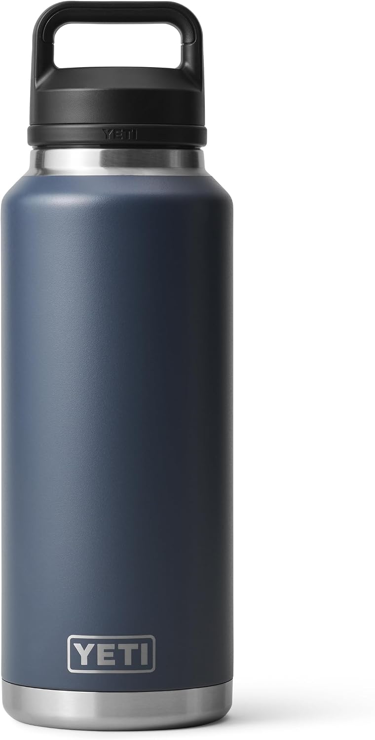 YETI Rambler Botella de 46 onzas, a prueba de fugas, aislada al vac...