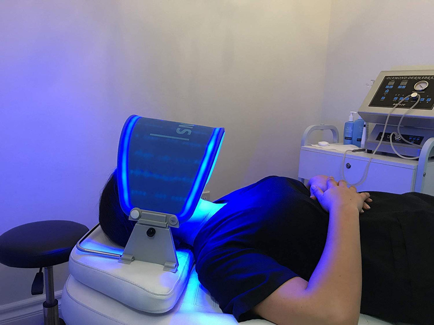 Hydraskincare - Terapia de luz roja para cara, máscara facial LED,...