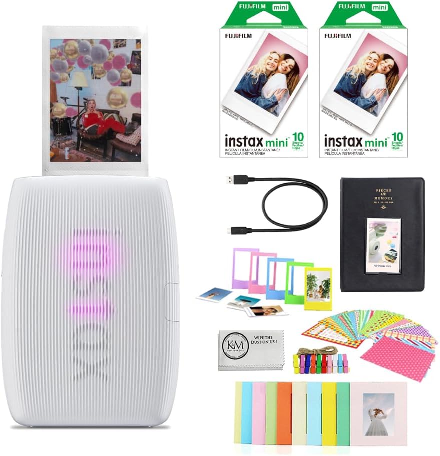 Impresora Fujifilm INSTAX Mini Link 3 para smartphone | color blanc...