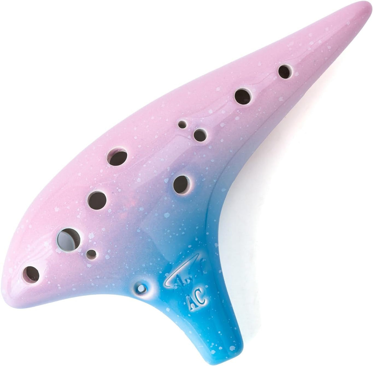 Ocarina \u201COcean Notes\u201D de 12 agujeros, forma de batata, ce...
