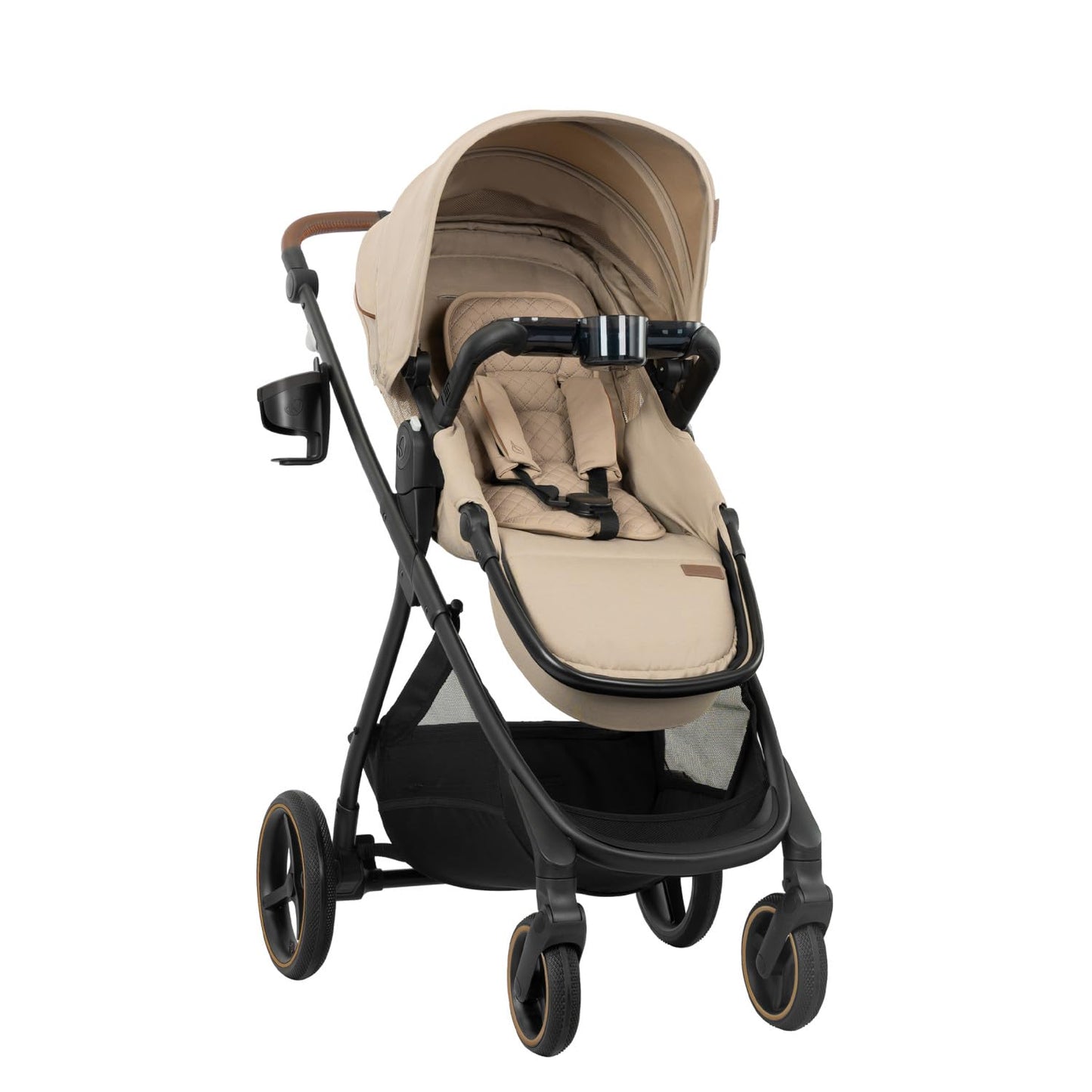 Evenflo Shyft Intuiti+ Cochecito con tela verde y suave | 6 modos d...