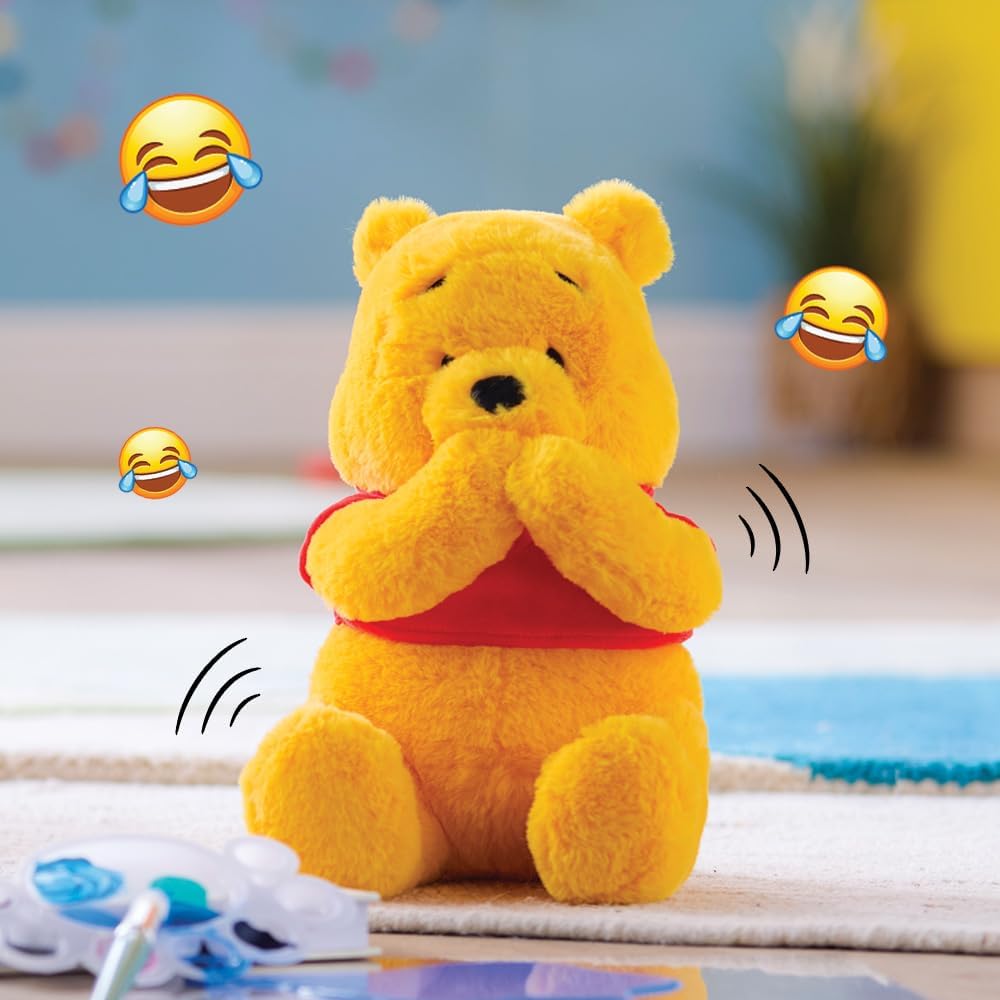 Disney Store Peluche oficial de Disney que ríe y se mueve, Winnie T...