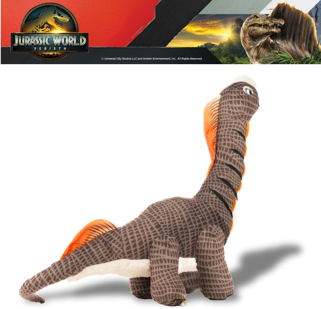 Jurassic World Rebirth Titanosaurus Dinosaur - Almohada para niños,...