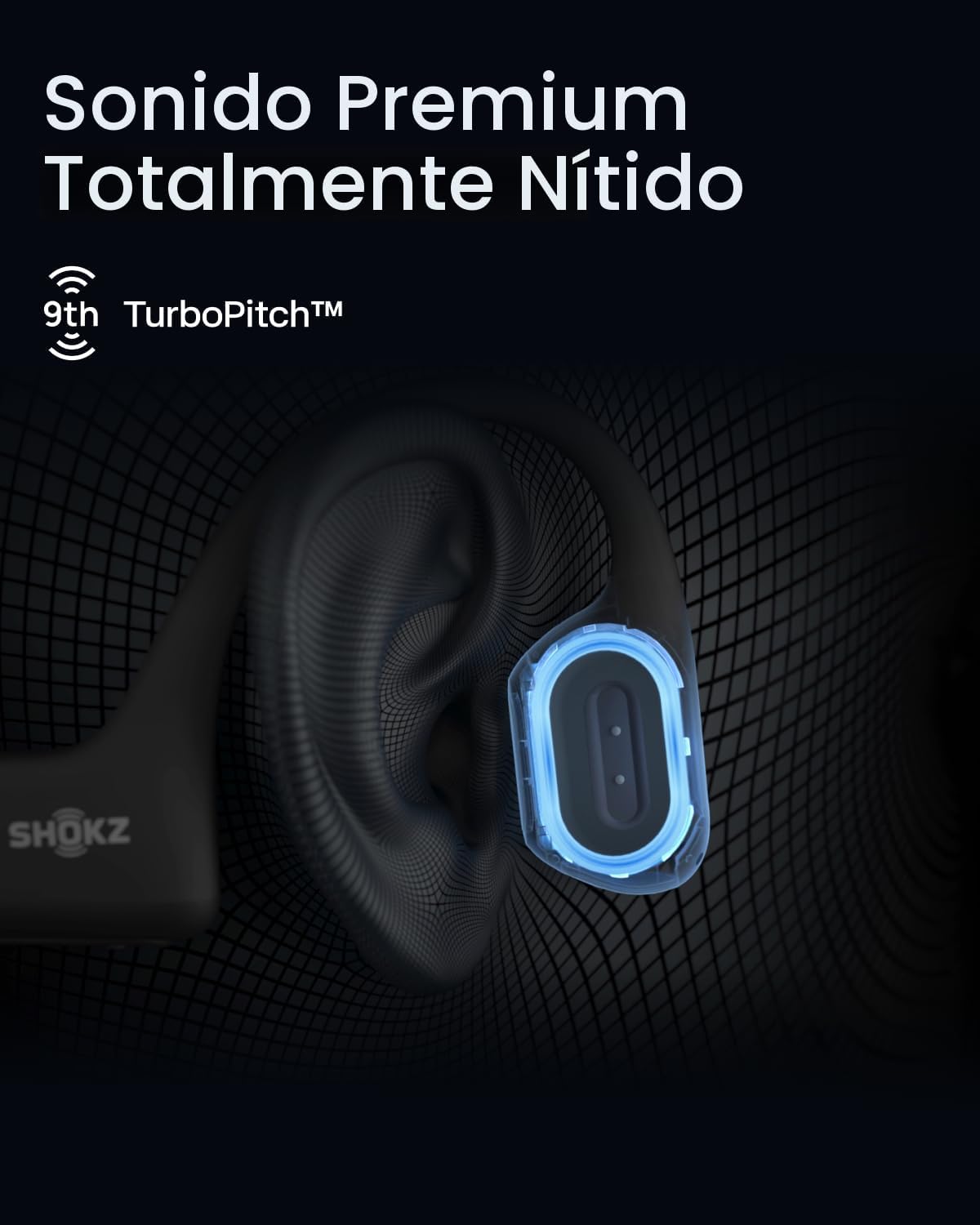 SHOKZ OpenRun Pro Mini - Auriculares de Conducción Ósea, Auriculare...