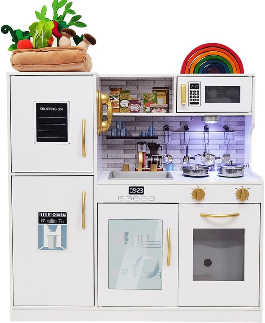 Juguete de Simulación para Niños y Bebés, Set de Juego de Cocina y...