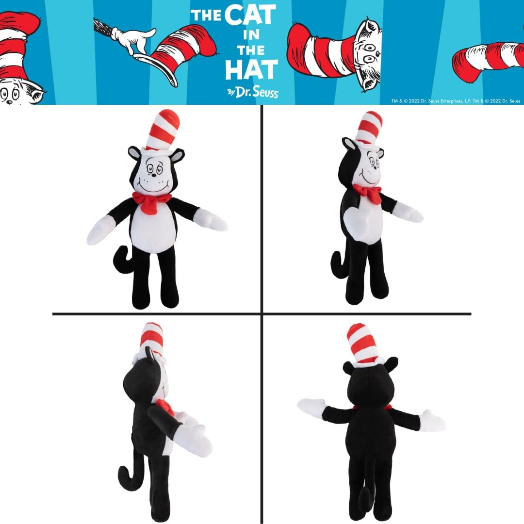 Dr Seuss Cat in The Hat - Ropa de cama para niños, muy suave, almoh...