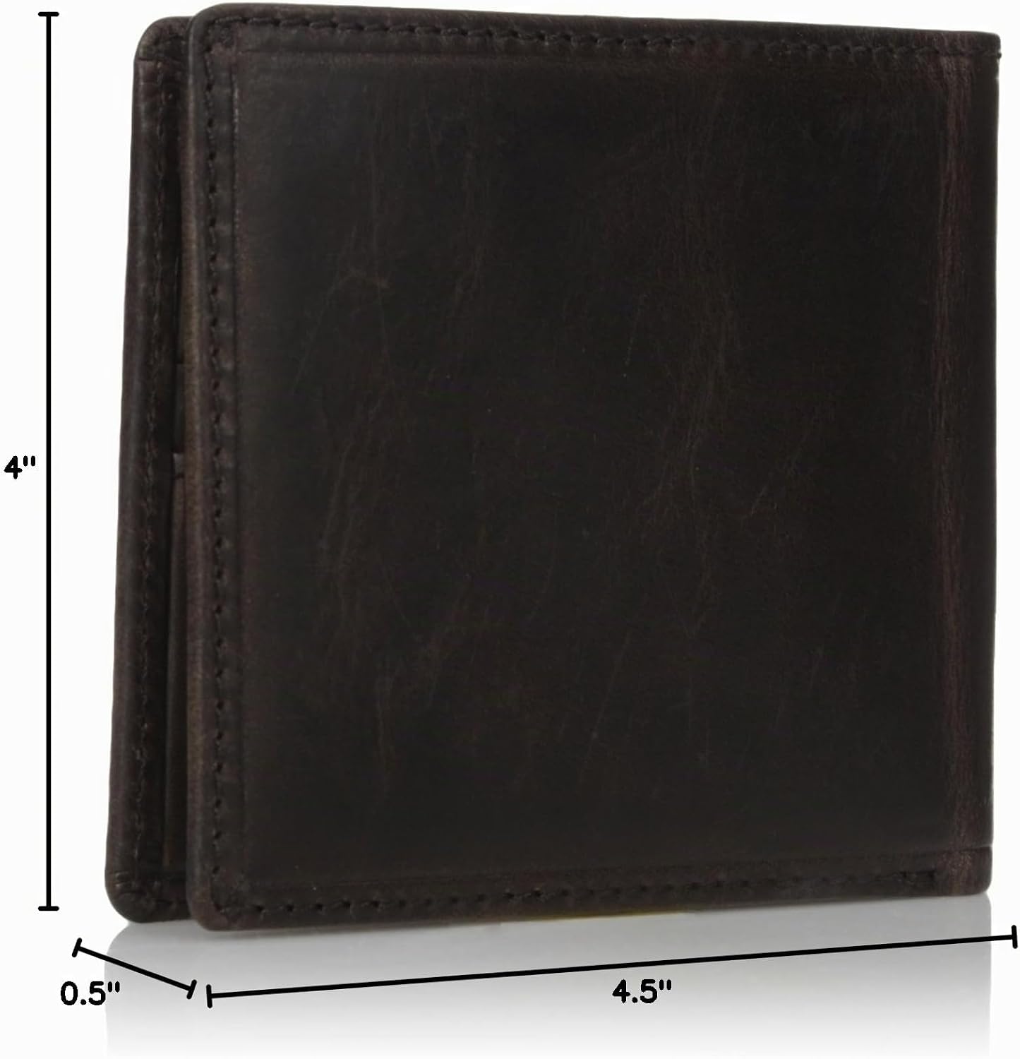 FRYE Billetera plegable antigua Logan para hombre