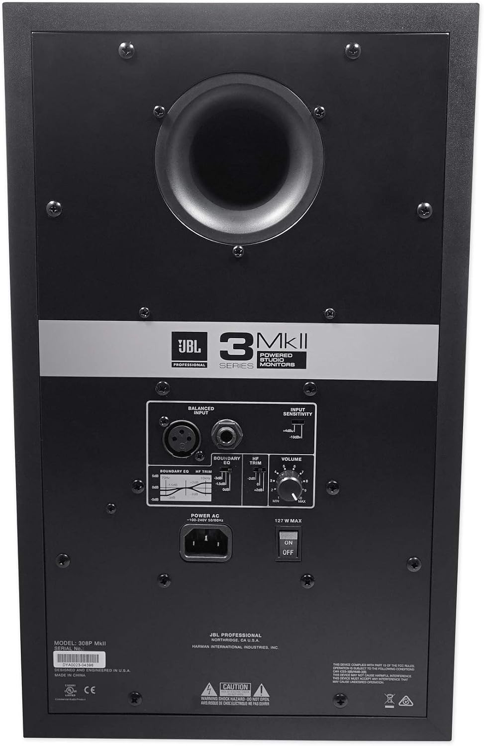 JBL Altavoces de monitoreo de estudio 308P MkII de 8" (par)