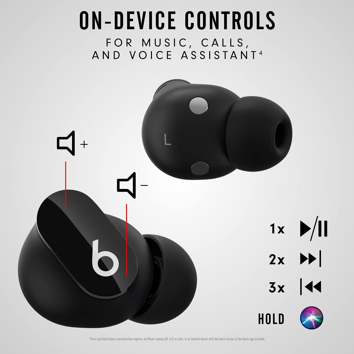 Beats Studio Buds - Auriculares inalámbricos con cancelación de rui...