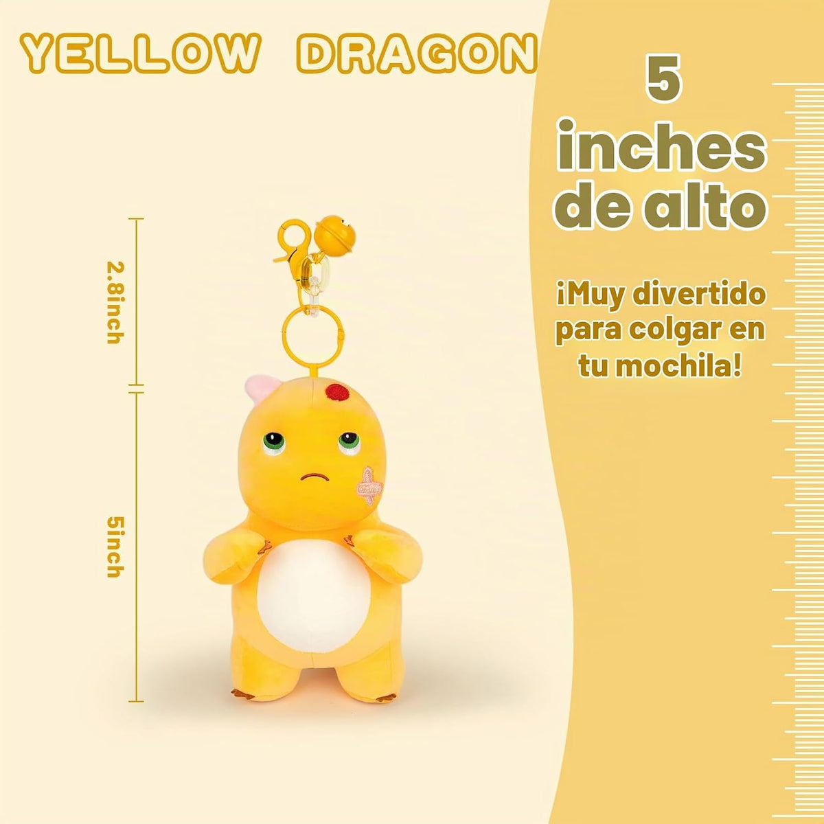Adorlynetty Nailong Juguetes de Peluche de Dinosaurio Lindos Animal...