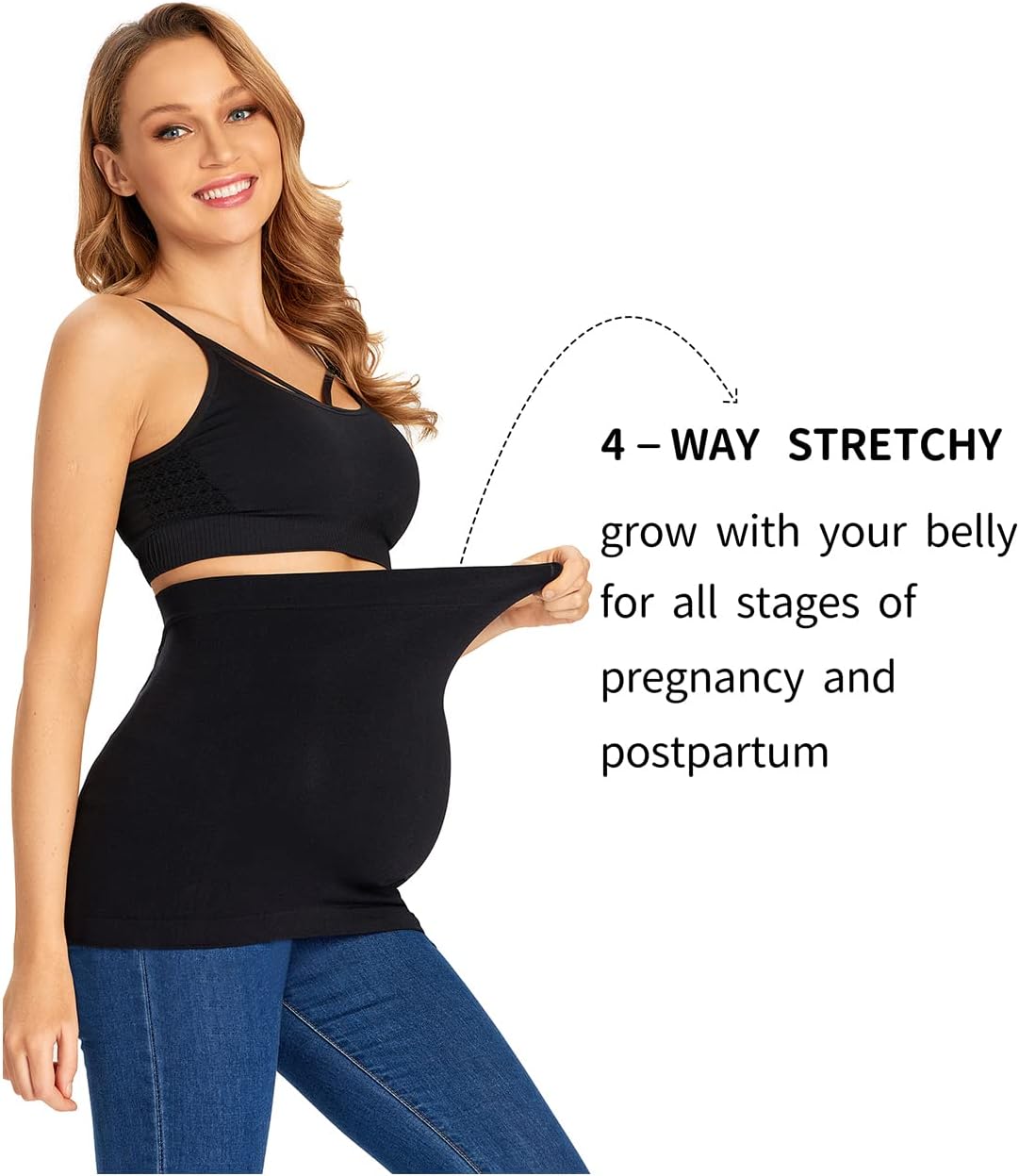 KUNINDOME - Combinación de extensores de camisas para maternidad y...