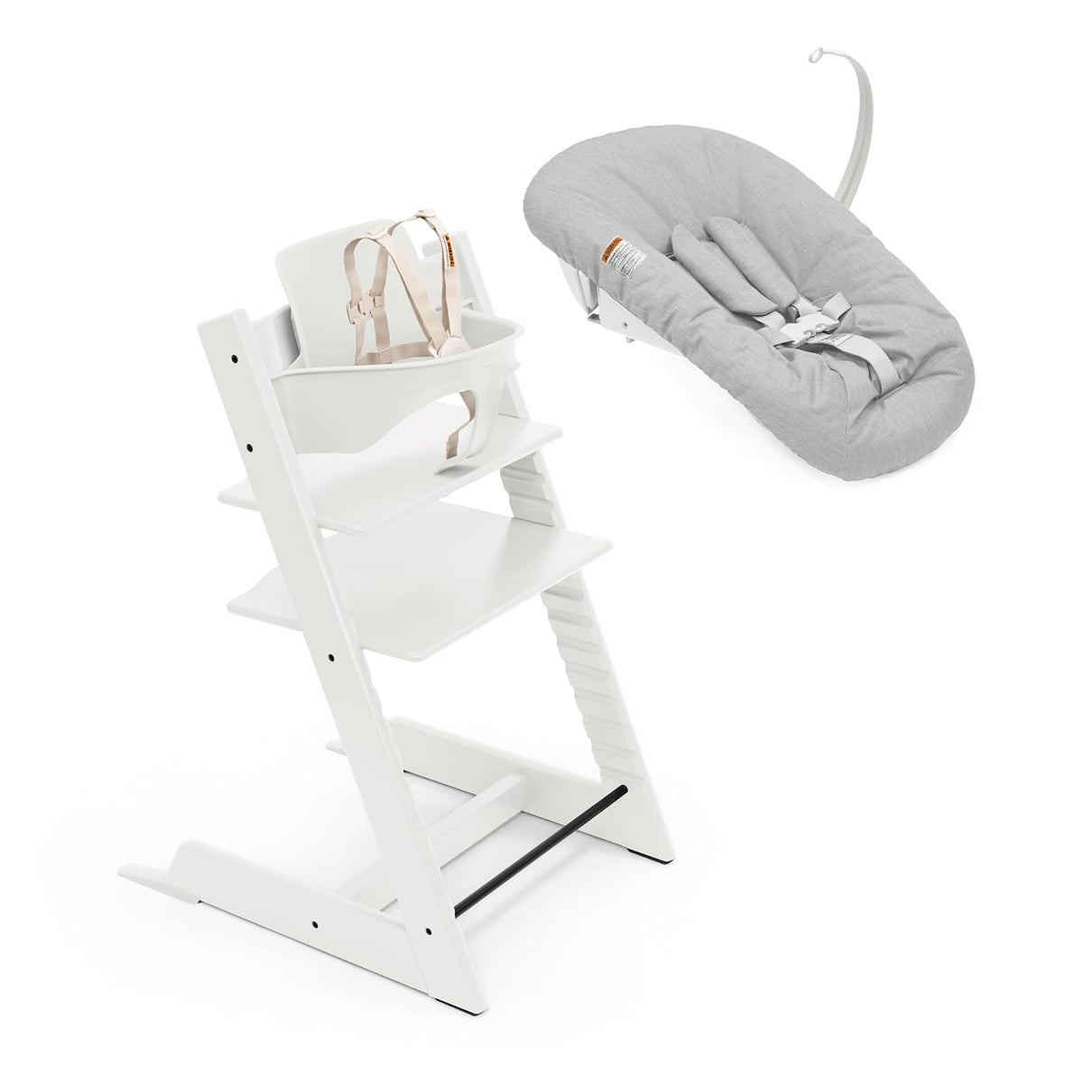 Stokke Tripp Trapp - Silla alta con juego y bandeja para recién nac...