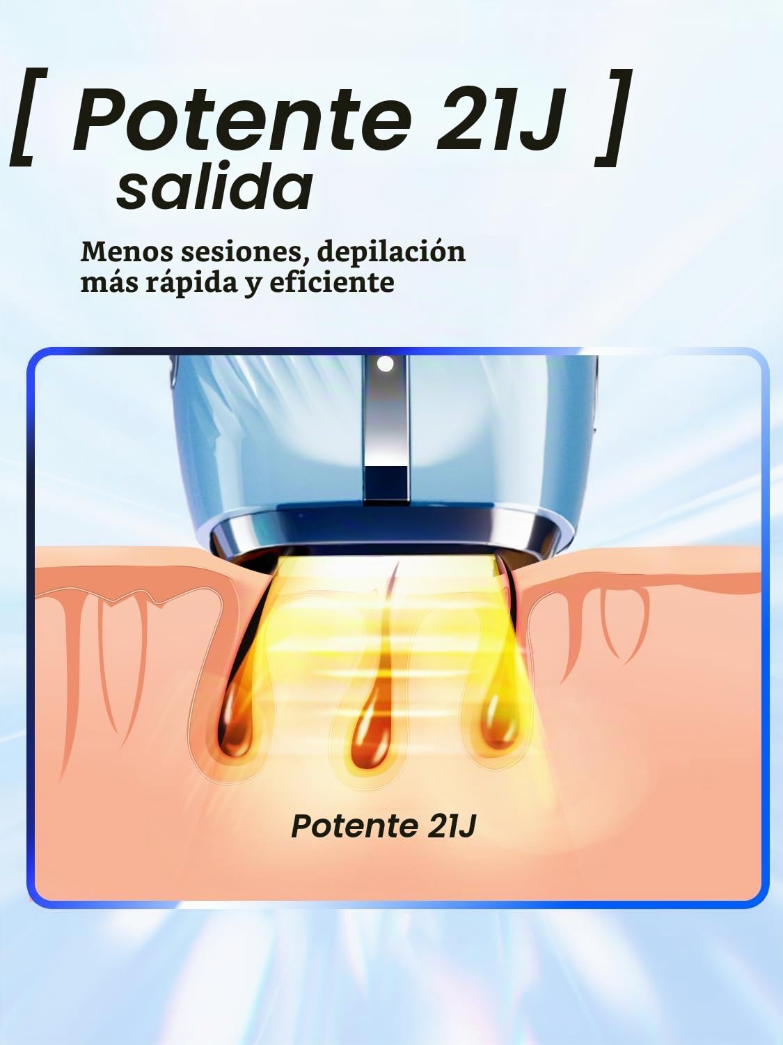 Blex - Depilación láser para mujeres y hombres, dispositivo de depi...