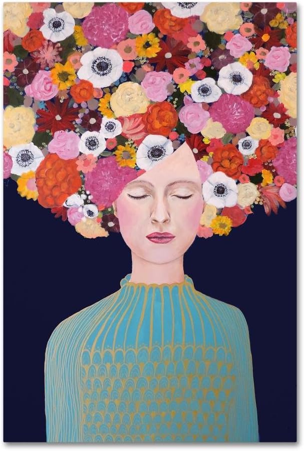 Celeste por Sylvie Demers, lienzo decorativo para pared, 12 x 19 pu...