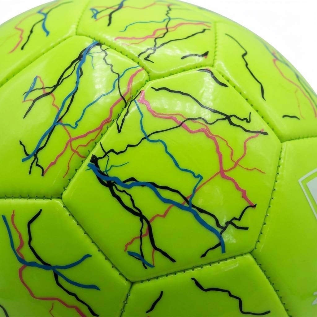 Balón de fútbol Vizari con flores