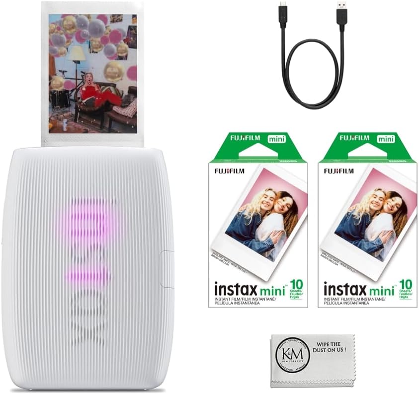 Impresora Fujifilm INSTAX Mini Link 3 para smartphone | Paquete de...