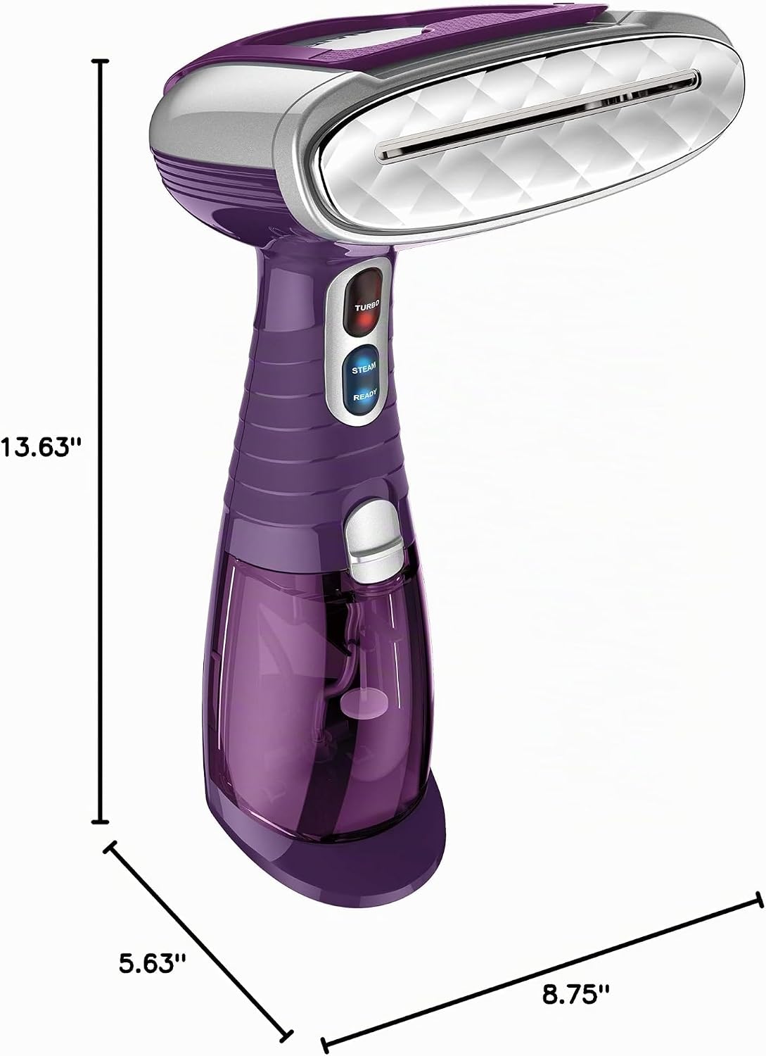 Conair - Vaporizador para tela de mano de vapor extremo, color ciru...