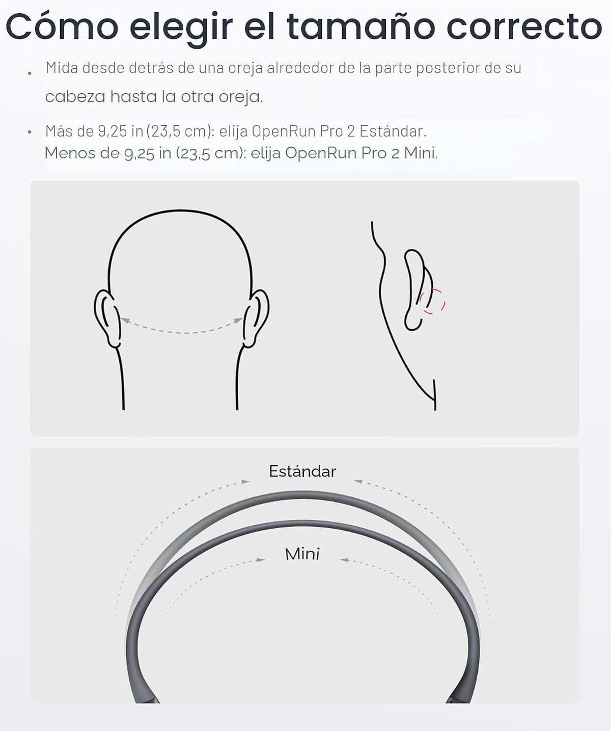 SHOKZ OpenRun Pro 2 Auriculares deportivos Bluetooth con conducción...