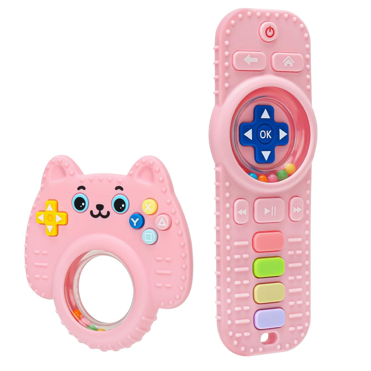 Suhunide Baby Rattles - Juguetes de dentición para bebés de 3 a 6 m...