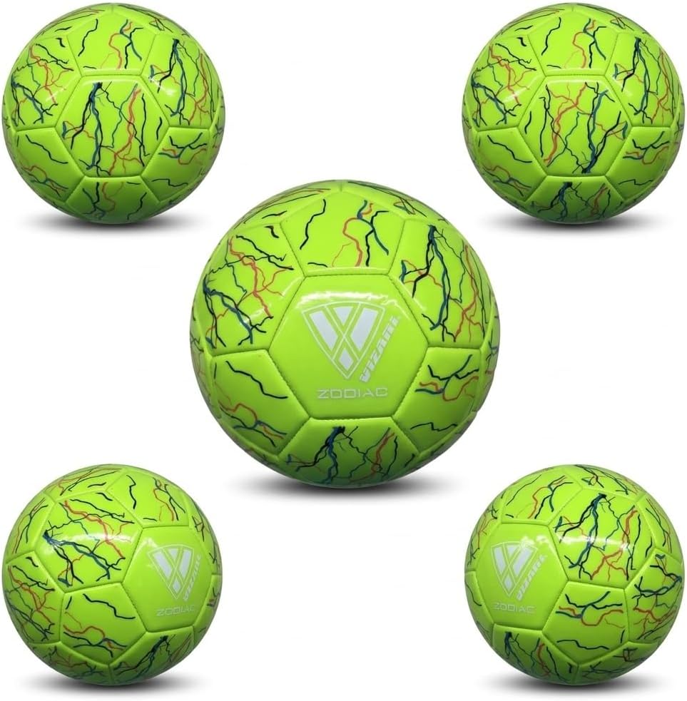 Balón de fútbol Vizari con flores