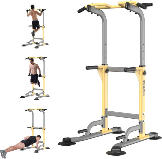 Z ZHICHI Pull-Up Dip Station Pull-Up Chin-Up Capacidad de peso 350LBS