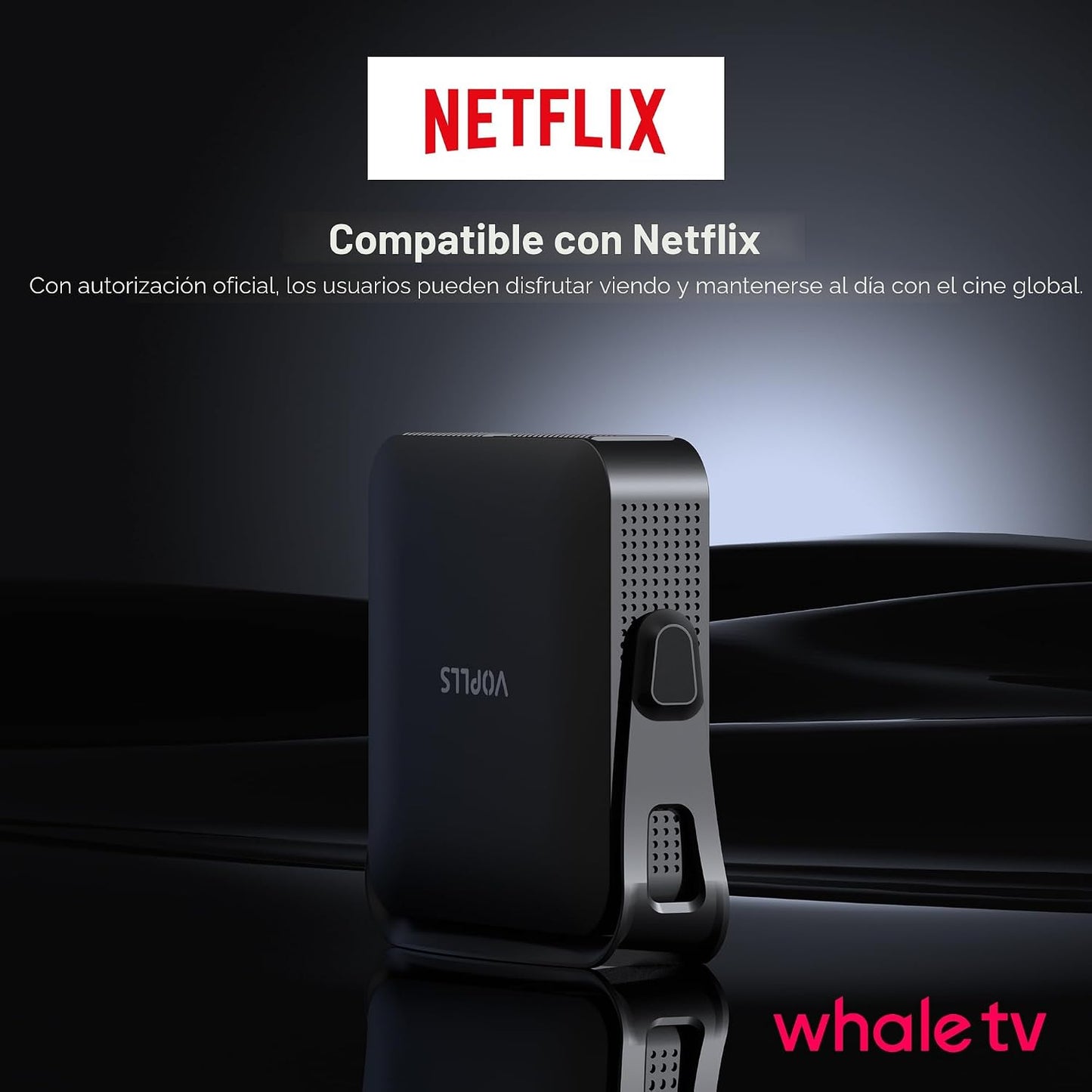 Aplicación con licencia oficial y 1080P nativa: el mini proyector i...