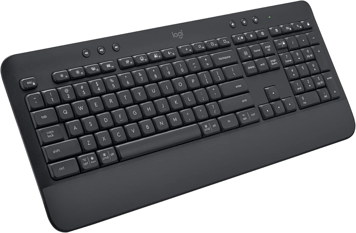 Logitech Teclado inalámbrico Signature K650 Comfort de tamaño compl...