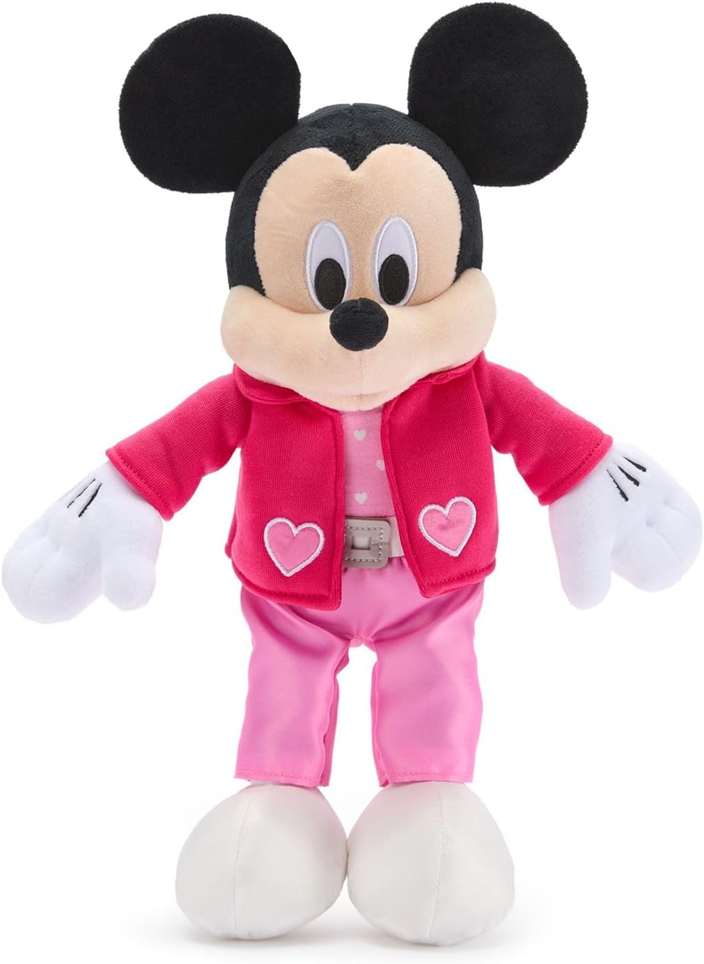 Disney Store Peluche oficial de Mickey Mouse en traje de ocio retro...