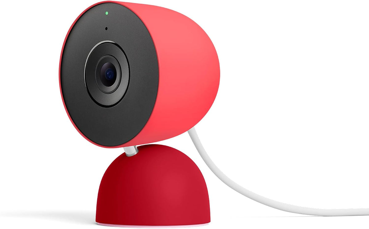 Google Nest Cam Indoor (con cable, 3ª generación) - Cámara de segur...