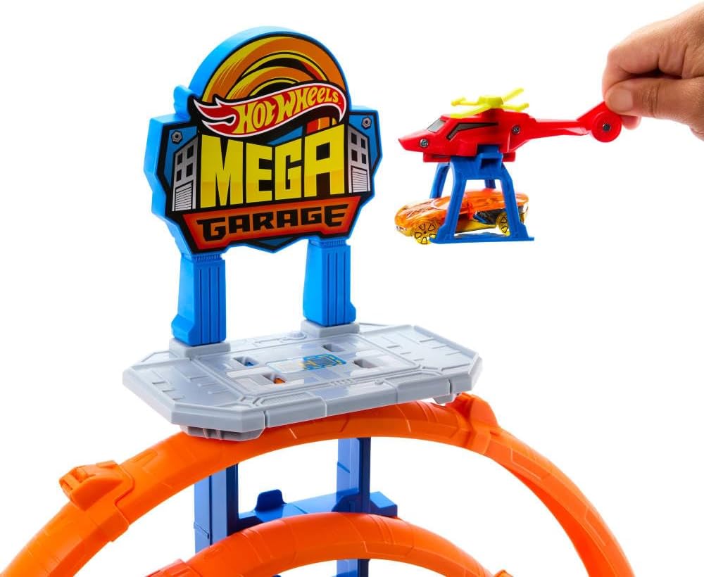 Set de Pista de Coches Juguetes Hot Wheels con Coche de Fundición a...
