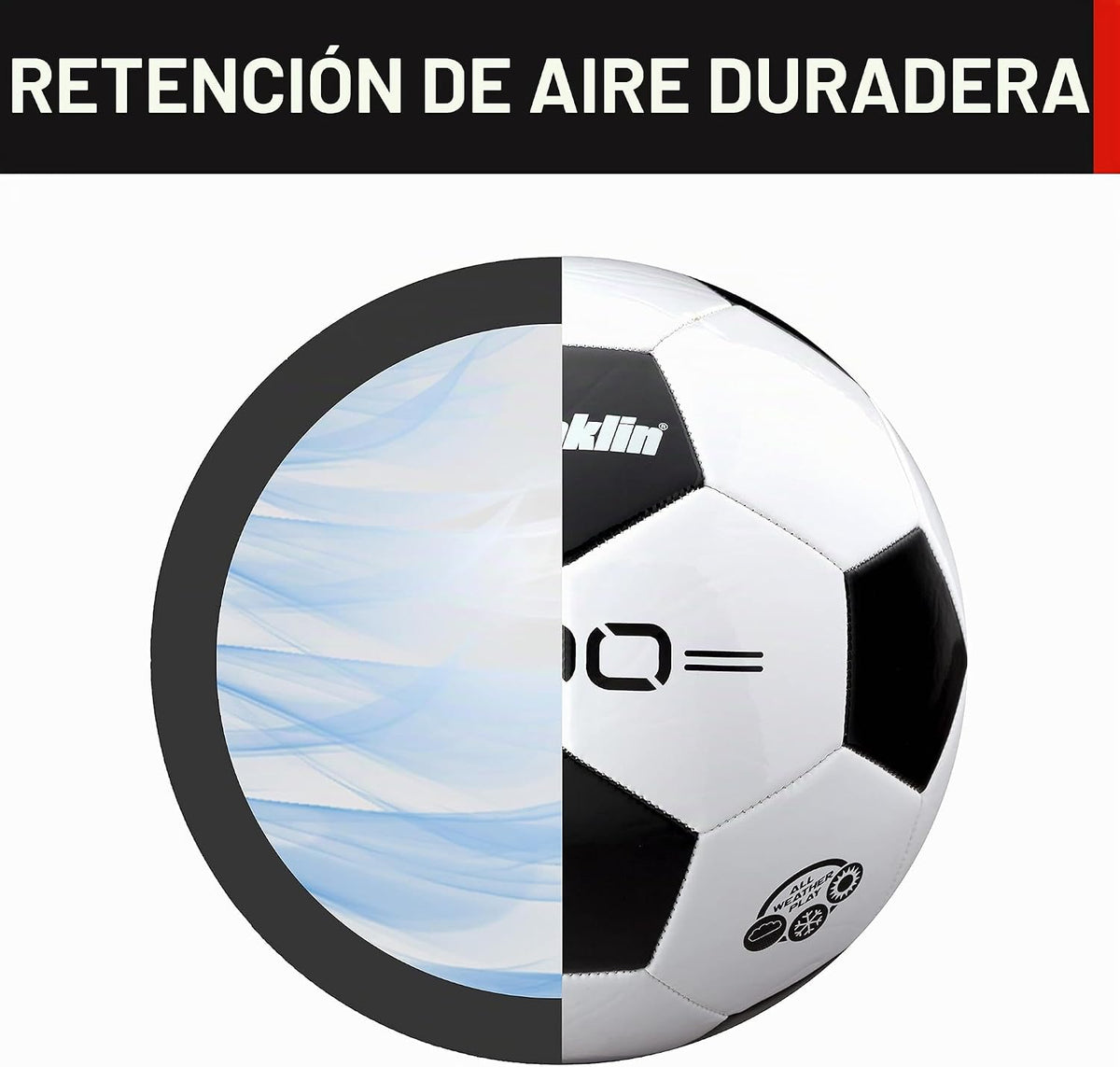 Franklin Sports - Pelotas de fútbol para jóvenes y adultos - Tamaño...