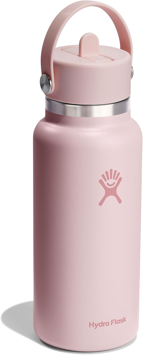 Botella de agua Hydro Flask - De acero inoxidable aislada - Tapa co...
