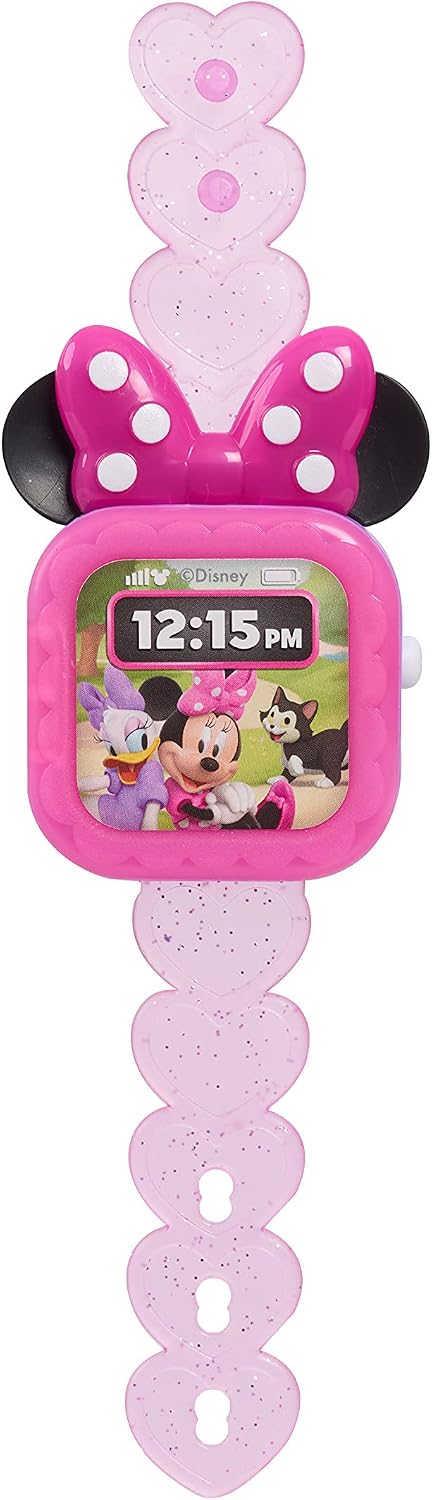 Disney Junior Minnie Mouse Play Smart Watch con luces y sonidos, 3...