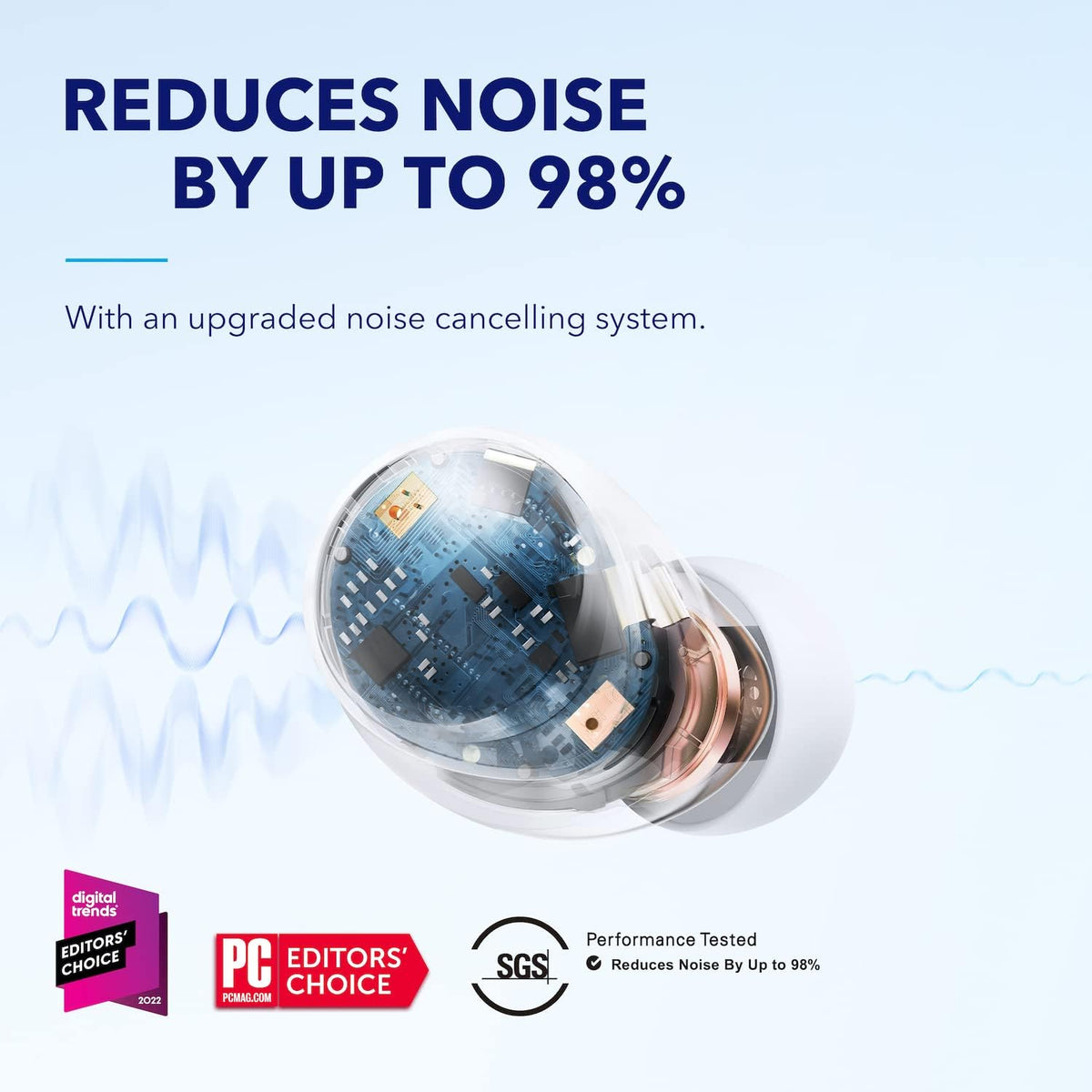 Soundcore by Anker Space A40 Auriculares adaptativos con cancelació...