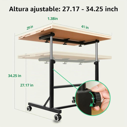 ALL4JIG Mesa de rompecabezas de 2000 piezas con patas y ruedas, mes...