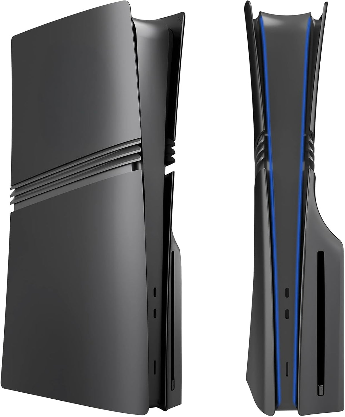Placas de cubierta para PS5 Pro Disc Edition, carcasa lateral mate,...