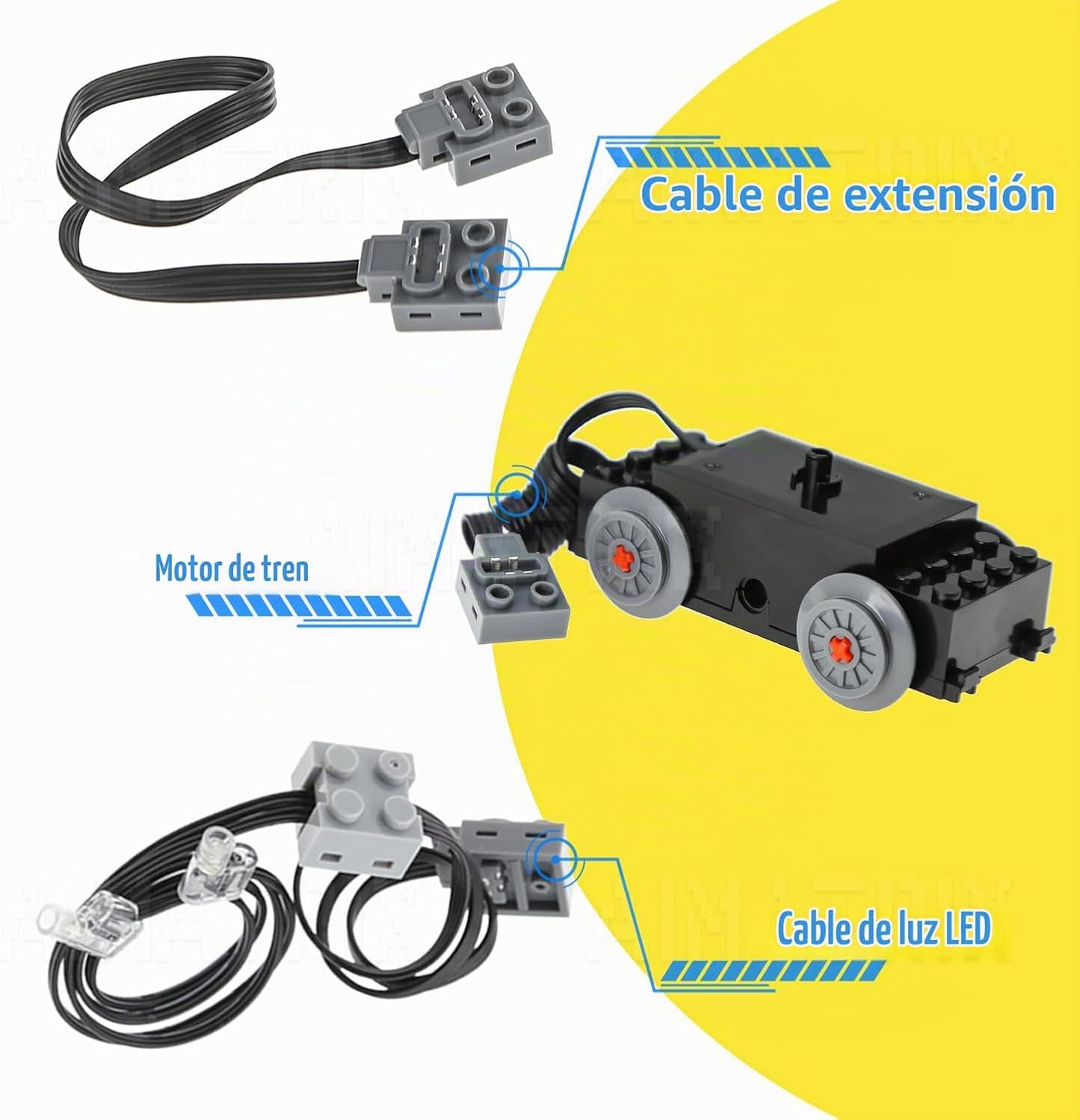 AIMATRIX 32 piezas Set de motores Power Function Compatible con Tec...