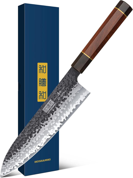 HOSHANHO Cuchillo de chef Gyuto de 8 pulgadas, cuchillo de cocina j...