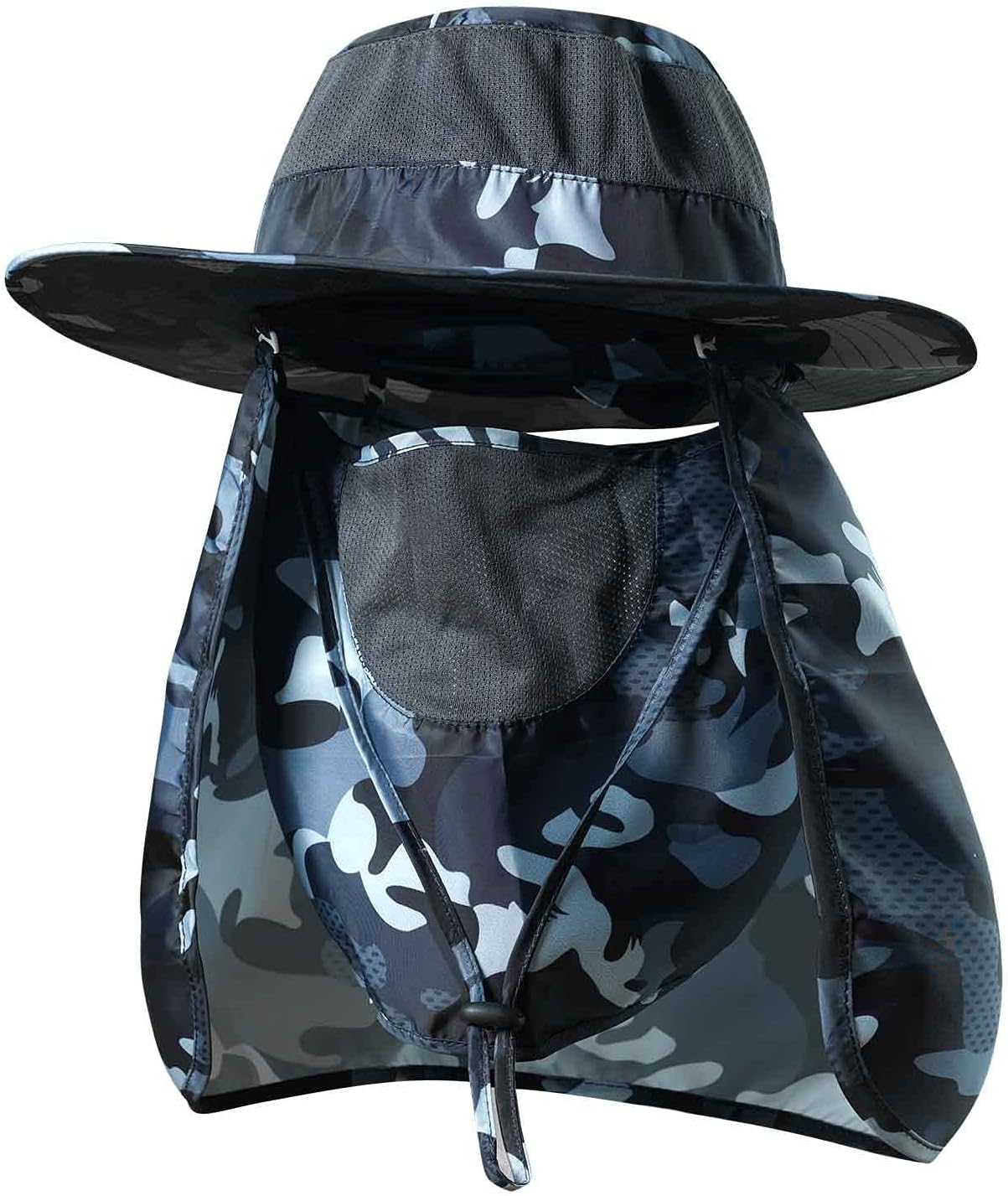 Sombrero de pesca, gorra para el sol con protección solar UPF 50+ y...