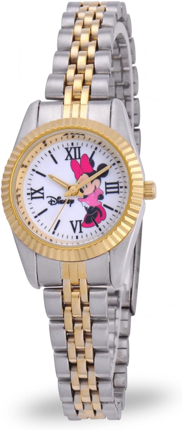 Reloj Minnie Mouse para mujer, elegantes relojes Minnie Mouse para...