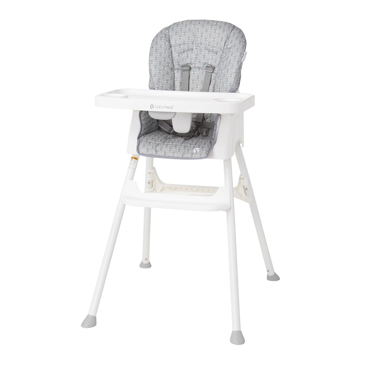Baby Trend Adapt - Silla alta 4 en 1 a silla infantil, color gris r...