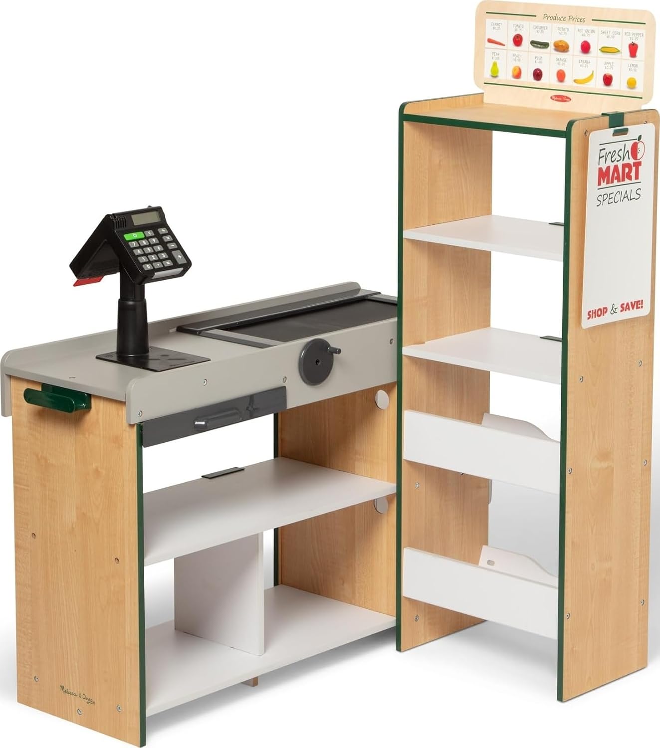Melissa &amp; Doug - Minisúper para niños | Tienda de comestibles d...
