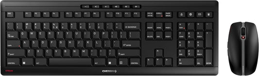 CHERRY Combo de teclado y mouse inalámbricos para streaming | Conex...