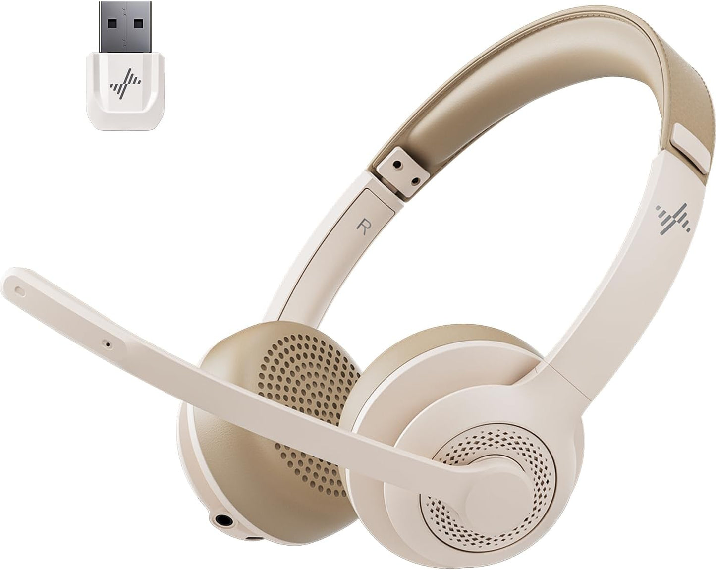 JIAMQISHI Auriculares inalámbricos con micrófono con cancelación de...