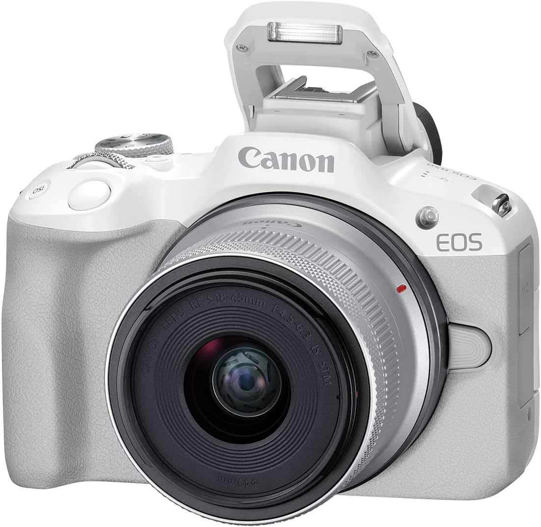 Kit de cámara sin espejo Canon EOS R50 RF-S18-45mm F4.5-6.3 IS STM,...