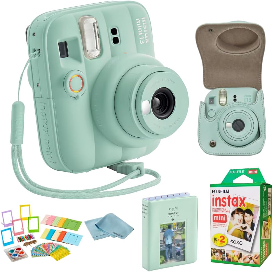 FUJIFILM Instax Mini 13 - Paquete de cámara instantánea con 20 hoja...