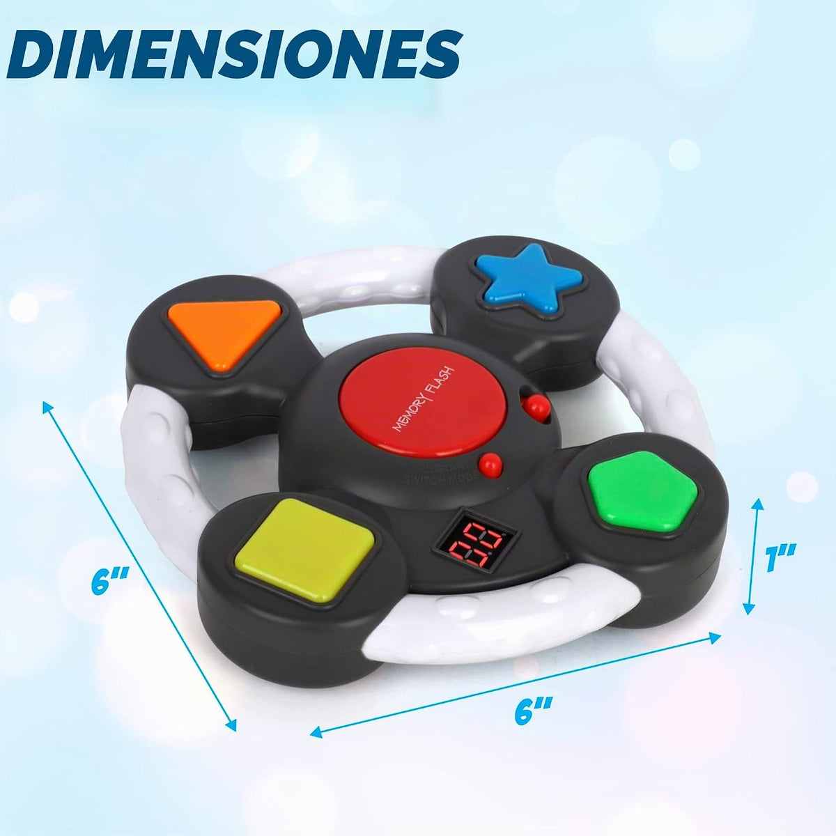 Point Games Juego de memoria portátil, juegos electrónicos para niñ...